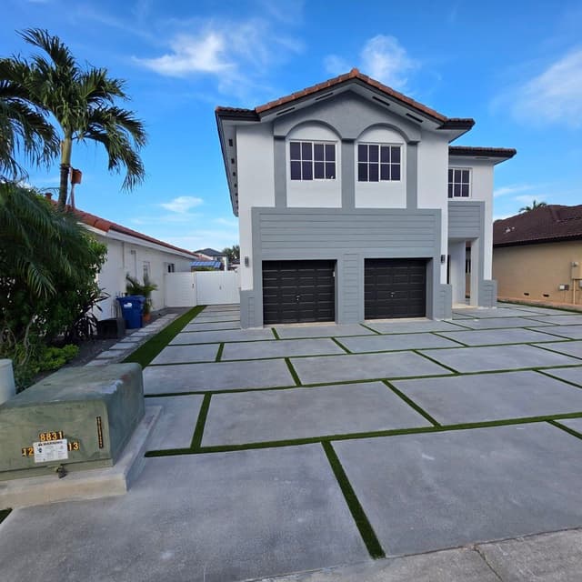 Espinosa Concrete, Inc. — concrete driveway, patio and decorative concrete work in South Florida, project photo 88