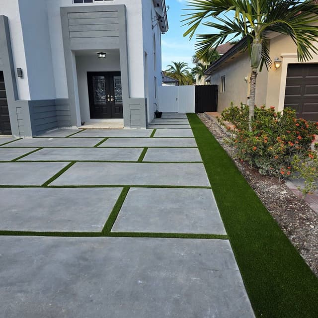 Espinosa Concrete, Inc. — concrete driveway, patio and decorative concrete work in South Florida, project photo 86