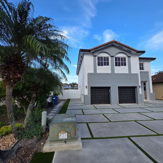 Espinosa Concrete, Inc. — concrete driveway, patio and decorative concrete work in South Florida, project photo 83