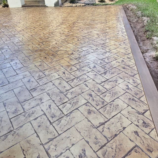 Espinosa Concrete, Inc. — concrete driveway, patio and decorative concrete work in South Florida, project photo 79