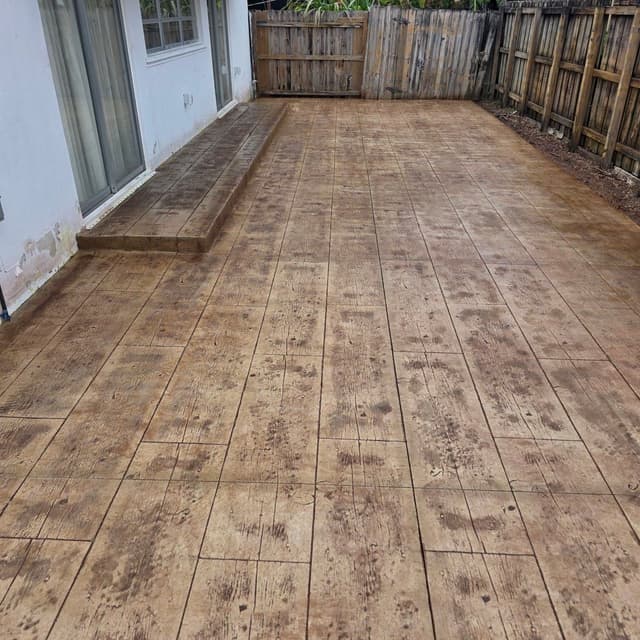 Espinosa Concrete, Inc. — concrete driveway, patio and decorative concrete work in South Florida, project photo 68