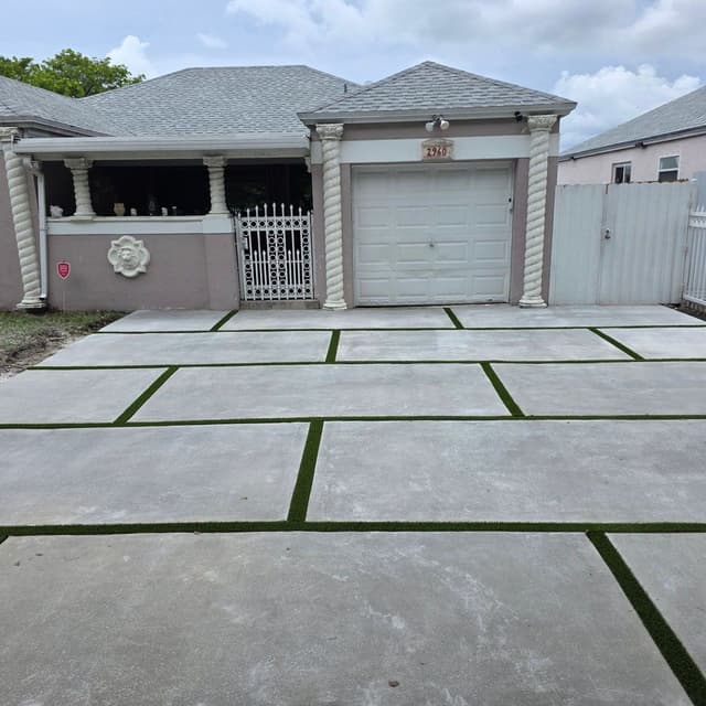 Espinosa Concrete, Inc. — concrete driveway, patio and decorative concrete work in South Florida, project photo 64