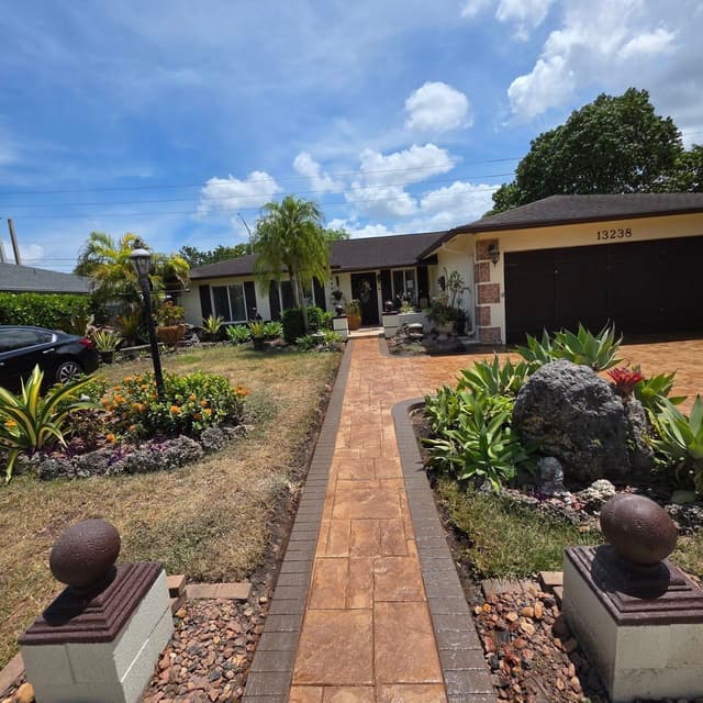 Espinosa Concrete, Inc. — concrete driveway, patio and decorative concrete work in South Florida, project photo 63