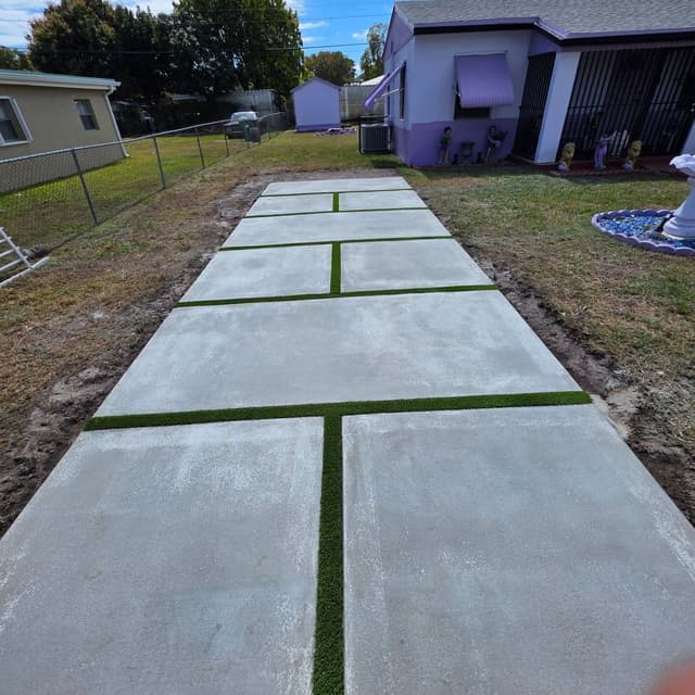 Espinosa Concrete, Inc. — concrete driveway, patio and decorative concrete work in South Florida, project photo 17